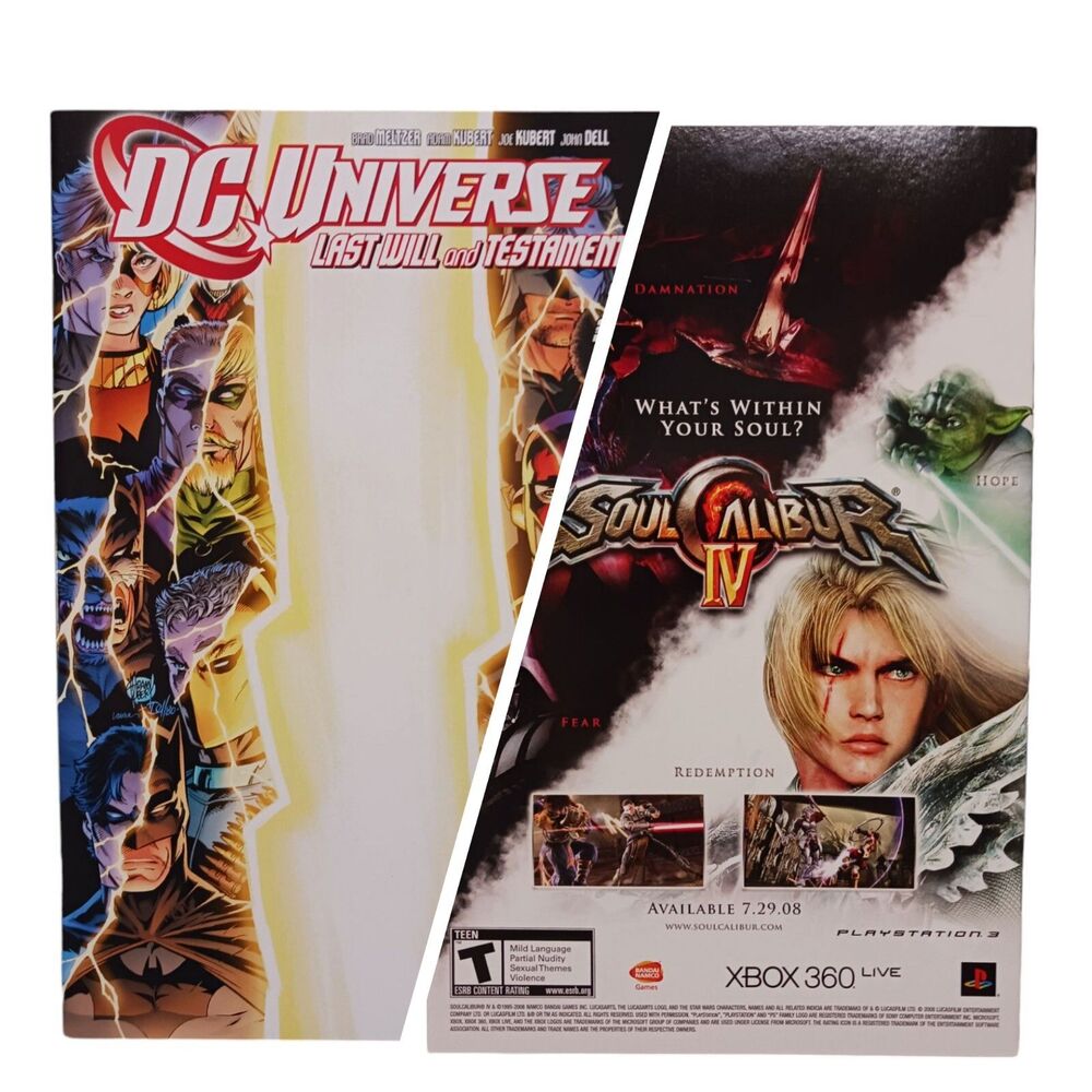 2008 VNTG DC Universe Last Will and Testament #1 NM Great Condition Comic Book